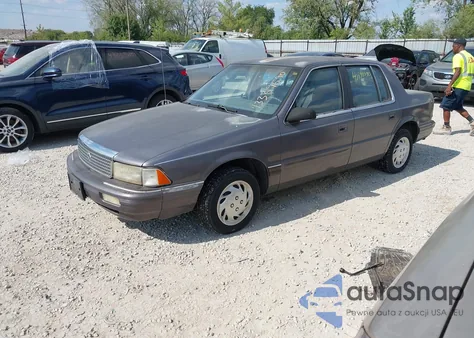 1990 Plymouth Acclaim z USA, uszkodzony, nr VIN 1P3XA46KXLF799699